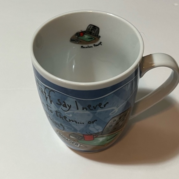 History & Heraldry  - MARVELOUS MANAGER Coffee Tea Cup Mug - Picture 5 of 8